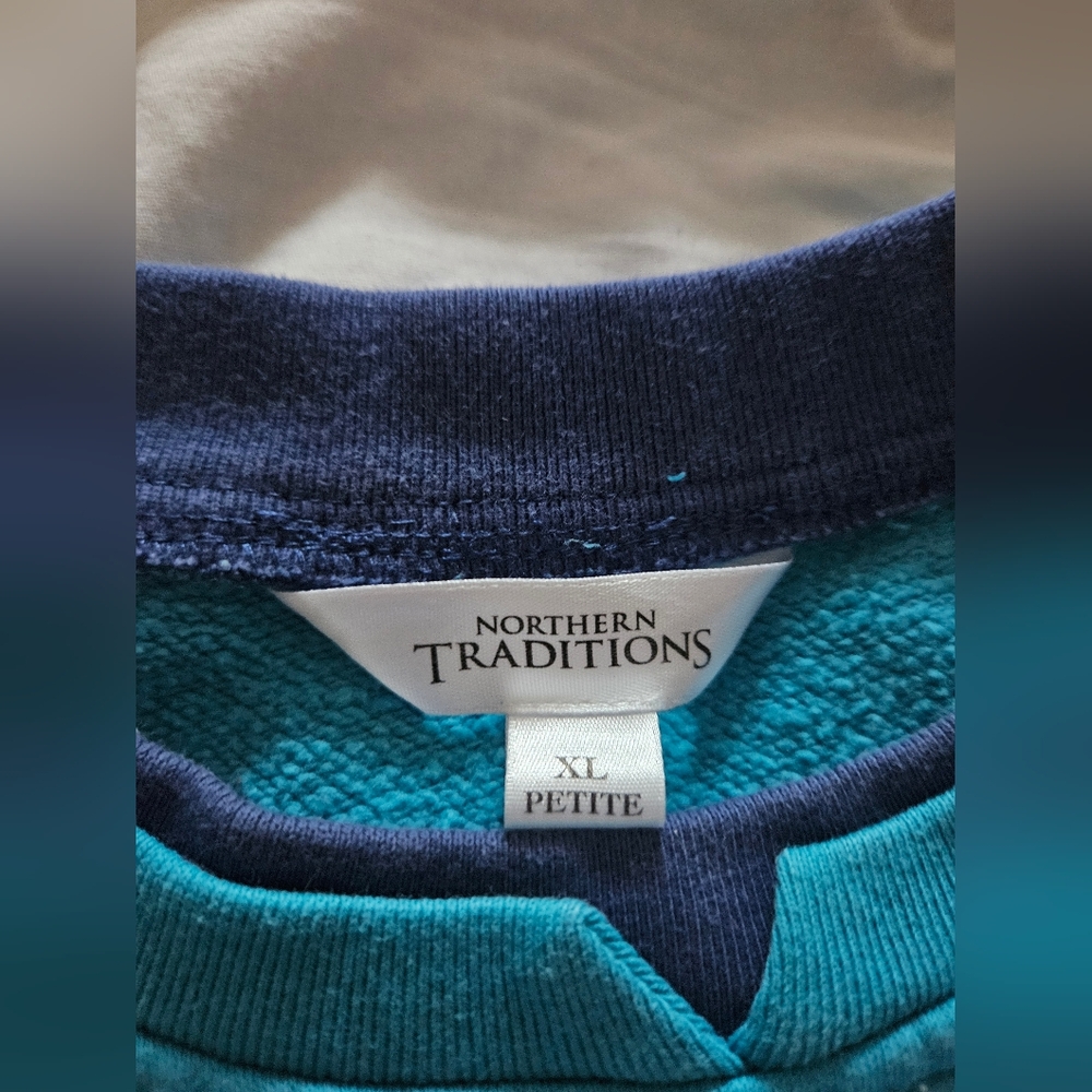 Teal Sweater - Picture 2 of 2